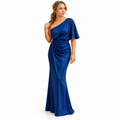 Women's Minimalist Slim-Cut Dress – Refined Work and Occasion Shape